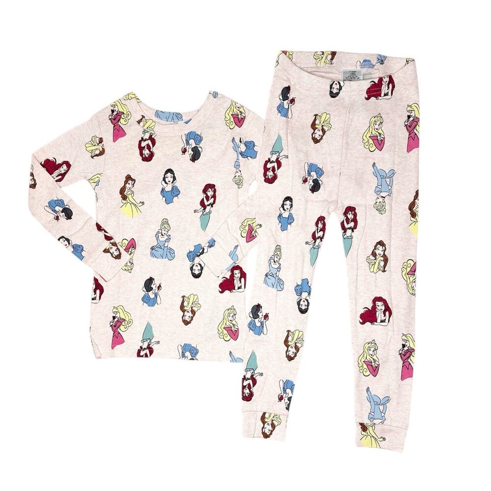 NWT Gap Disney Princesses Pajama Set Size 3T